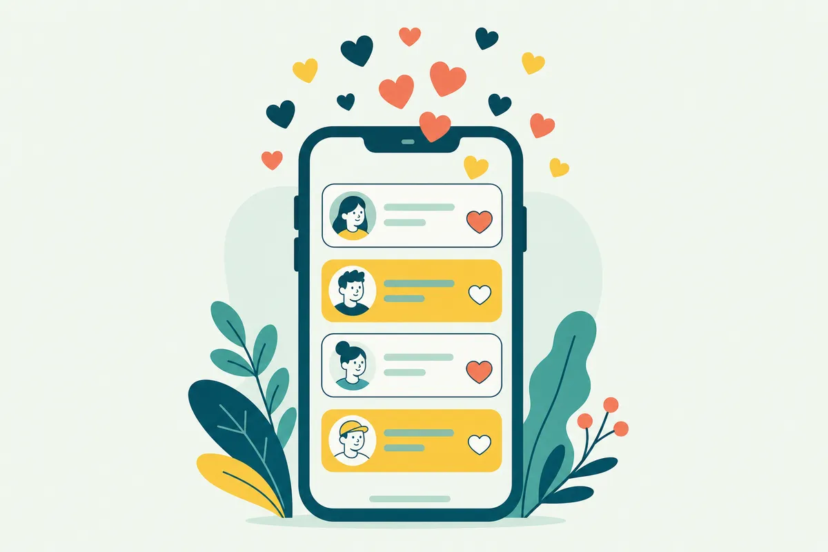 Ilustração: Curtidas para Threads