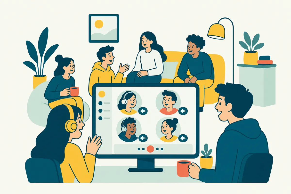 Ilustração: Membros no Discord