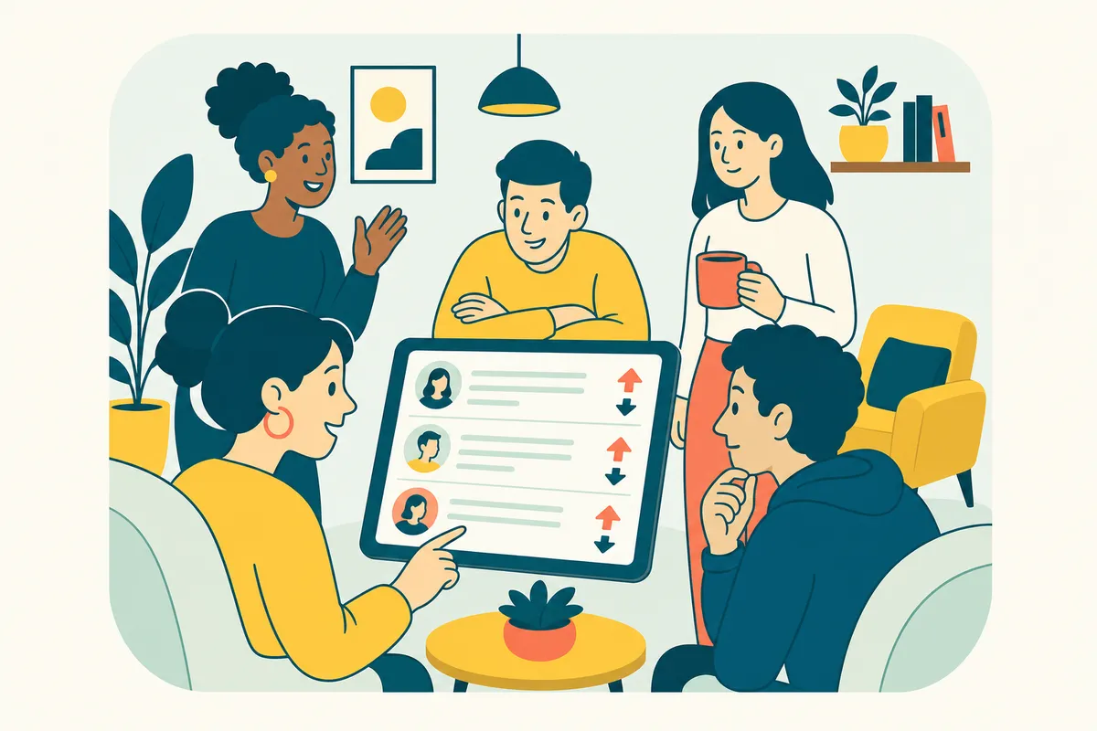 Ilustração: Membros em comunidade do Reddit
