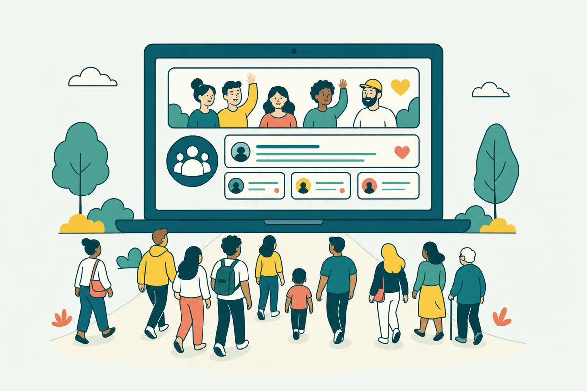 Ilustração: Seguidores para Facebook