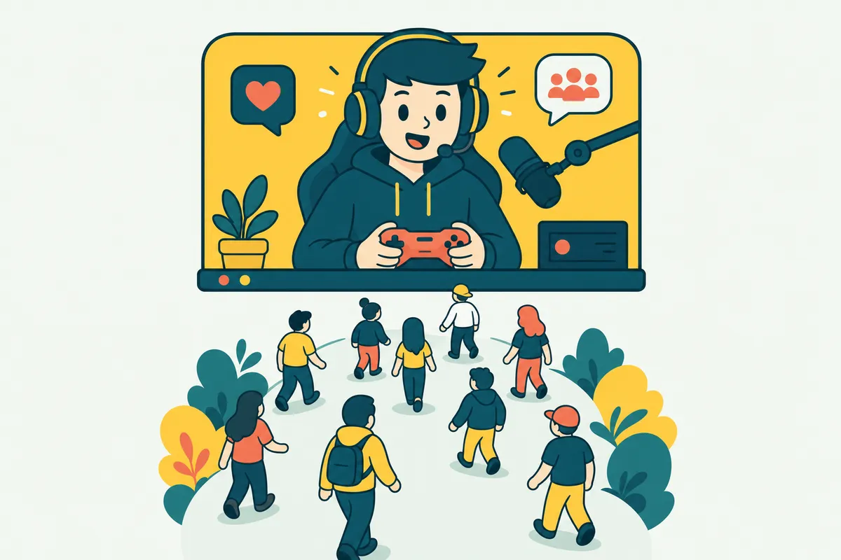 Ilustração: Seguidores para Twitch