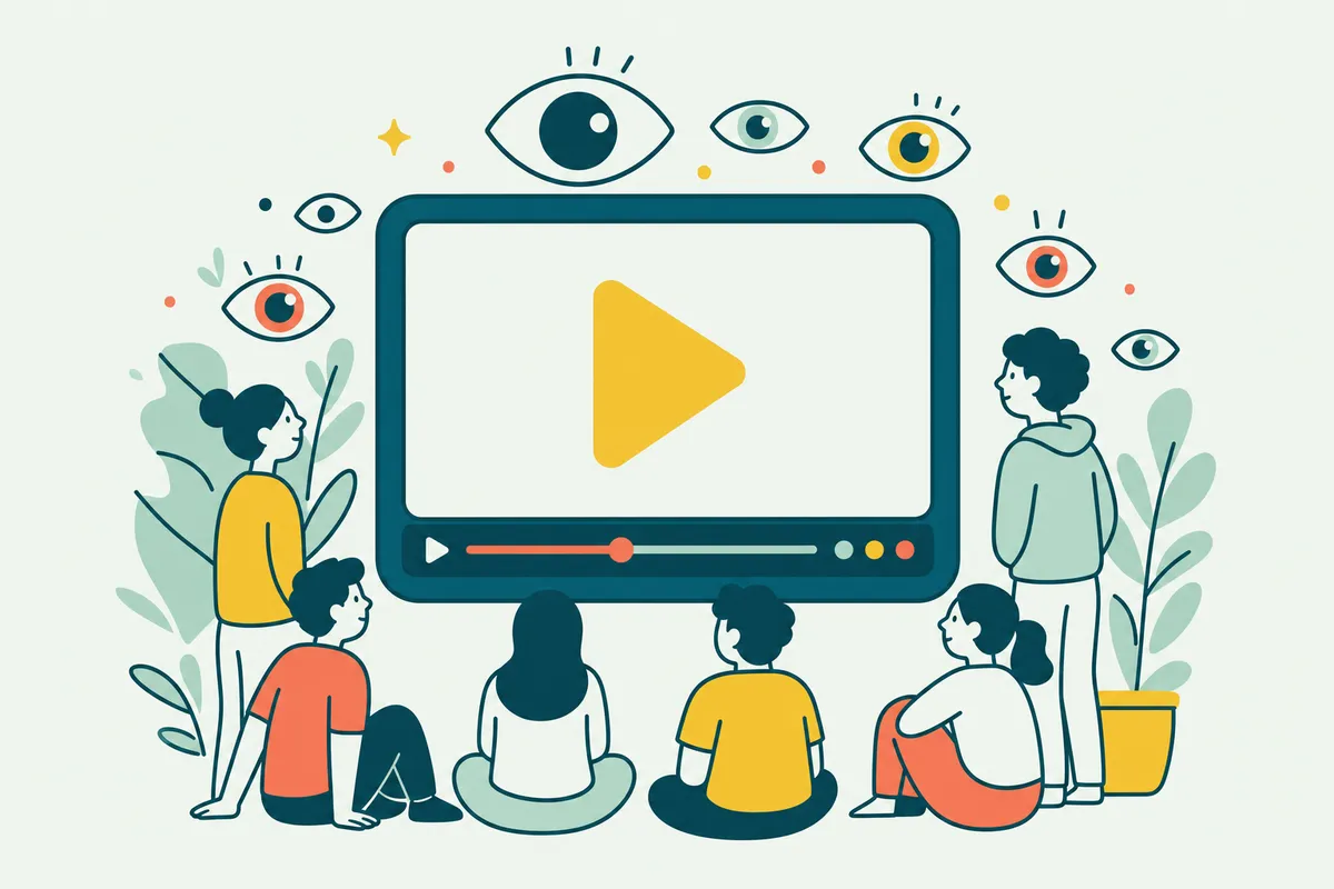 Ilustração: Visualizações para YouTube