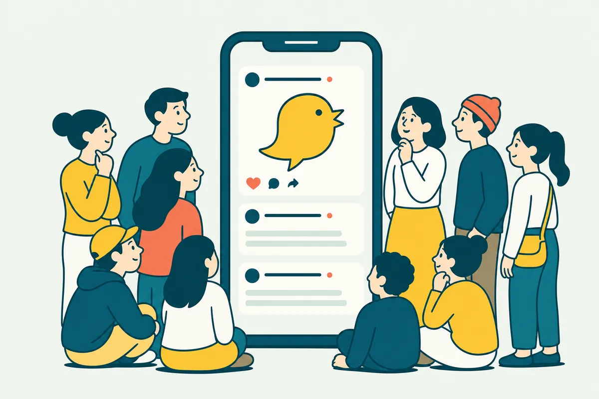 Ilustração: Visualizações no X (Twitter)